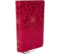 Holy Bible: New King James Version, Pink, Leathersoft, Personal Size, Reference, Comfort Print