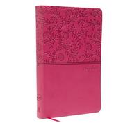 Thomas Nelson NKJV, Value Thinline Bible, Pink Leathersof (Rilegato in ecopelle)