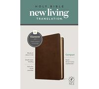 Tyndale NLT Compact Bible, Filament Enabled Edition, Rust (Rilegato in ecopelle)