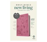 Tyndale NLT Large Print Premium Value Thinline Bible, Fil (Rilegato in ecopelle)