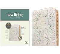 Holy Bible: New Living Translation, Grace & Bloom, Leatherlike, Filament Enabled, Wide Margin, Indexed, Red Letter