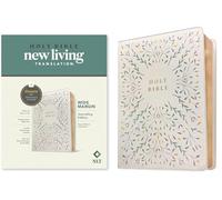 Holy Bible: New Living Translation, Grace & Bloom, Leatherlike, Filament Enabled, Wide Margin, Red Letter