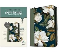 NLT Compact Giant Print Zipper Bible, Filament-Enabled Edition (Leatherlike,