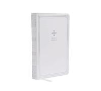 NRSV Catholic Edition Gift Bible, White Leathersoft (Comfort Print, Holy
