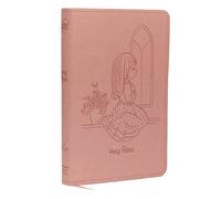 Catholic Bible NRSVCE, Precious Moments Bible, Pink, Lea (Rilegato in ecopelle)