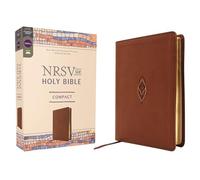 Holy Bible: New Revised Standard Version Updated Edition, Brown, Leathersoft, Comfort Print, with Maps, 1 Satin Ribbon Marker