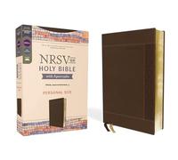 Holy Bible: New Revised Standard Version Updated Edition, Dark Brown, Leathersoft, Personal Size, Comfort Print: with Deuterocanonical/Apocryphal Books of the Old Testament
