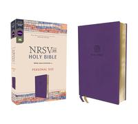 Holy Bible: New Revised Standard Version Updated Edition, Purple, Leathersoft, Personal Size, Comfort Print