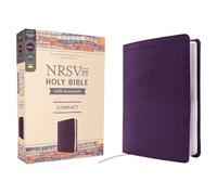 Holy Bible: New Revised Standard Version Updated Edition, With Apocrypha, Purple, Leathersoft, Comfort Print