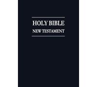 Holy Bible. New Testament. With a space on each page to write personal notes and reflections