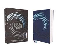 Holy Bible: Nirv, Clear Focus Bible, Navy: Read More of the Bible With Better Focus