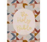 Holy Bible: Niv, Artisan Collection Bible, Cloth over Board, Multi-color/quilted, Red Letter, Comfort Print
