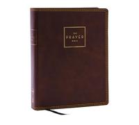 Holy Bible: Nkjv, the Prayer Bible, Leathersoft, Brown, Red Letter, Comfort Print