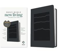 Holy Bible: Nlt Premium Value Compact Bible, Filament Enabled Edition - Leatherlike, Black Mountainscape