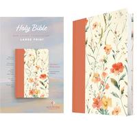 Holy Bible: Nlt Slimline Reference Bible, Peach Meadows, Red Letter