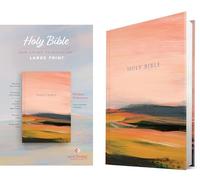 Holy Bible: Nlt Slimline Reference Bible, Pink Landscape, Red Letter