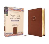 Holy Bible: Nrsvue, Holy Bible With Apocrypha, Leathersoft, Brown, Comfort Print