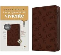 Holy Bible: Nueva Traduccion Viviente, Palmera Café, Sentipiel, Ultrafina De Zíper Con Filament, Índice, Letra Roja/ / Ntv Thinline ... Filament Enabled, Brown Palm, Red Letter