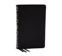 Holy Bible: Revised Standard Version, Black, Premium Goatskin Leather, Personal Size Bible With Cross References, Premier Collection, Sovereign Collection, Ribbon Marker