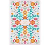 Holy Bible: Rvr 1960 Biblia Letra Súper Gigante Edición 2023 Floreada, Símil Piel