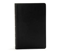Holy Bible The Old and New Testaments: King James Version, Large Print, Personal Size, Reference, Black Leathertouch