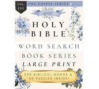 Holy Bible Word Search Book Large Print: The Gospel Series - Luke