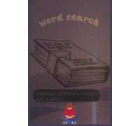 Holy Bible Word Search: Parables, teachings, prayers and sermons book | 6x9 inches, 110 pages