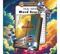 Holy Bible Word Search Puzzle for Scripture Seekers: Adorable Christian Puzzles for Teens, Seniors & Kids at Heart | Faith-Filled Fun | 8.5 x 8.5 ... Birthdays, Vacations, Holidays & Free Times!