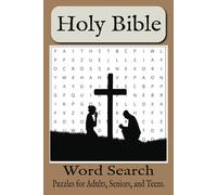 Holy Bible Word Search: Word Searches with Easy to Read Print about The Holy Bible, New Testament, Old Testament, and More I 6 X 9 inches, 110 pages I ... for Vacations, Holidays, and Free Times