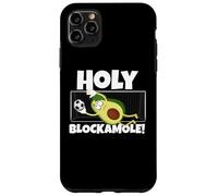 Holy Blockamole Funny Soccer Player Avocado Goalkeeper Custodia per iPhone 11 Pro Max