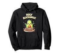 Holy Blockamole - Simpatico Design a Forma di Avocado per Gli Amanti del Cibo Felpa con Cappuccio