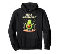 Holy Blockamole - Simpatico Design a Forma di Avocado per Gli Amanti del Cibo Felpa con Cappuccio