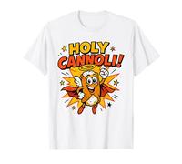 Holy Cannoli Divertente Italiano Americano Sicilia Dessert Amante Hom Maglietta