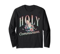Holy Communion Womens First Communion Maglia a Manica
