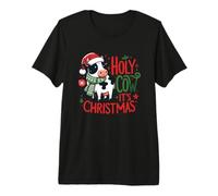 Holy Cow Its Christmas I Xmas Mucca Maglietta Premium