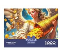 Holy Family with Angels And Radiance Pezzi Taglio Preciso Ideale Per Ridurre Stress, Calma Mentale E Godersi Momenti Di Svago 52x38cm/1000pcs