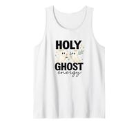 Holy Ghost Energy Cute Halo Ghosts Christian Halloween Canotta