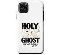 Holy Ghost Energy Cute Halo Ghosts Christian Halloween Custodia per iPhone 11 Pro Max