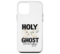 Holy Ghost Energy Cute Halo Ghosts Christian Halloween Custodia per iPhone 12 mini