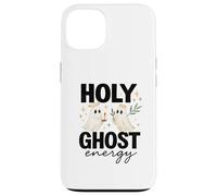 Holy Ghost Energy Cute Halo Ghosts Christian Halloween Custodia per iPhone 13