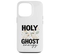 Holy Ghost Energy Cute Halo Ghosts Christian Halloween Custodia per iPhone 13 Pro