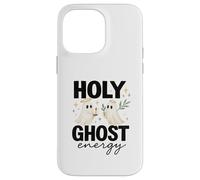 Holy Ghost Energy Cute Halo Ghosts Christian Halloween Custodia per iPhone 14 Pro Max