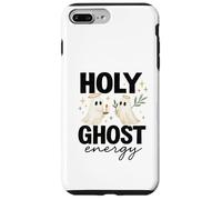 Holy Ghost Energy Cute Halo Ghosts Christian Halloween Custodia per iPhone 7 Plus/8 Plus