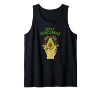 Holy Guacamole Funny Avocado God Design with Cross Canotta