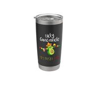 Holy Guacamole Its Mexican Fiesta Time Cinco de Mayo Party Bicchiere termico in acciaio inox doppia parete