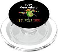 Holy Guacamole Its Mexican Fiesta Time Cinco de Mayo Party PopSockets PopGrip per MagSafe