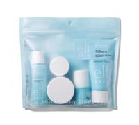 e.l.f. SKIN Jet Set Hydration Kit, set skincare idratante formato viaggio, detergente viso, balsamo, idratante, crema occhi e crema notte, prodotto vegano e non testato sugli animali