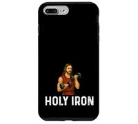 Holy Iron Church Gesù - Gesù sollevamento pesi, allenamento fitness Custodia per iPhone 7 Plus/8 Plus