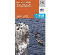 Holy Island & Bamburgh (Map) OS Explorer Map