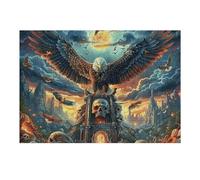 Holy Light Bald Eagle Puzzle 300 Pezzi Sfida Intellettuale Avanzata Animal Pet Wildlife Rompicapo Per Menti Acute Esercizio Cerebrale Stimolo Mentale Regalo Per Person 300 PCS
